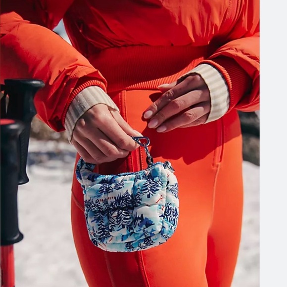 Free People Green Glow Micro pouch - Picture 7 of 7